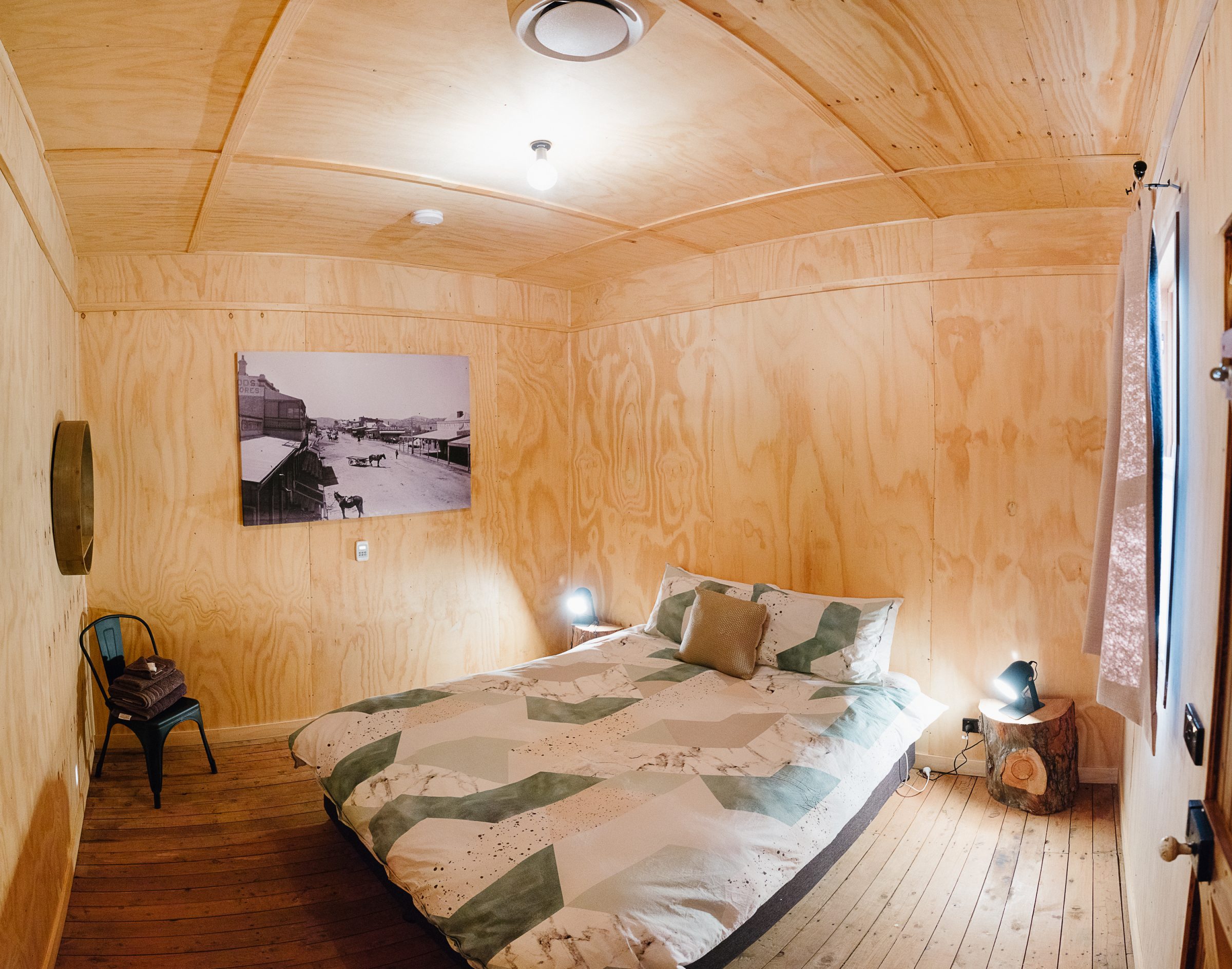 bedroom at the shearers quarters at Kimo Estate