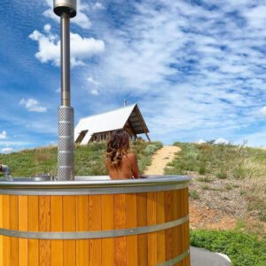 Relaxation never felt as good as in the wood fired hot tub at JR's ecohut at Kimo Estate. Surrounded by the sights and sounds of rural Australia the off grid cabins are the perfect place to unwind.