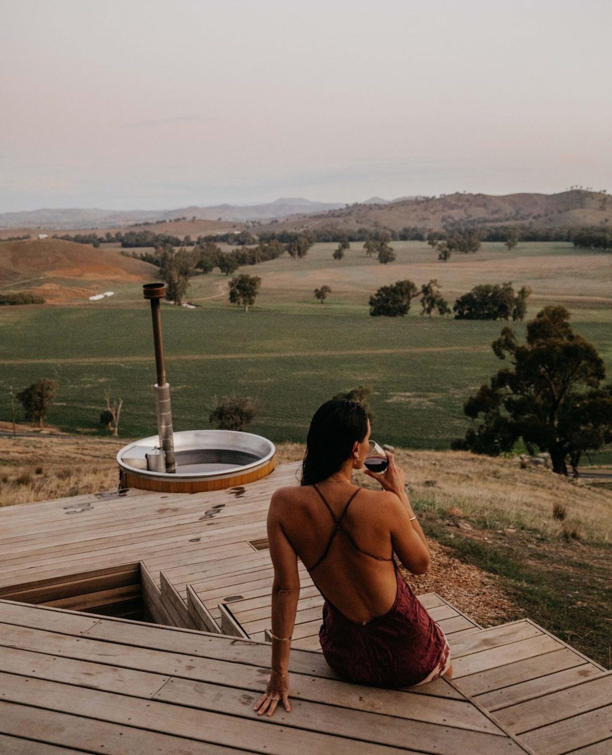 three wood fired hot tubs at our huts, all have terrific views, all allow for total relaxation for the weary traveller. Spoil your wife, spoil your husband spoil yourself!