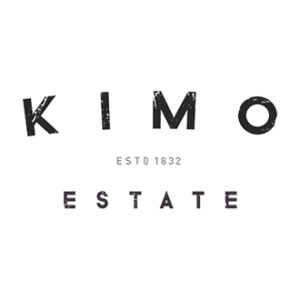 Logo saying Kimo Estate Established 1832