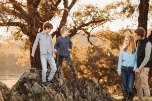 The Ferguson Family at Kimo Estate