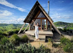 Springtime at Kimo Estate ecohuts